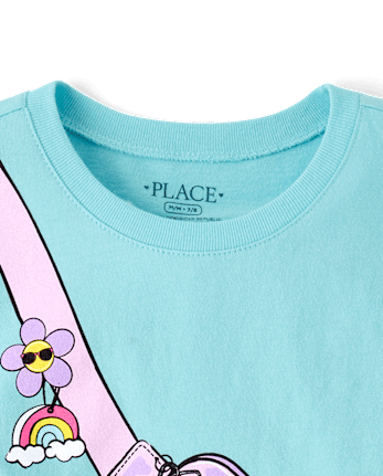 Girls Belt Bag Graphic Tee