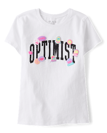 Girls Optimist Graphic Tee