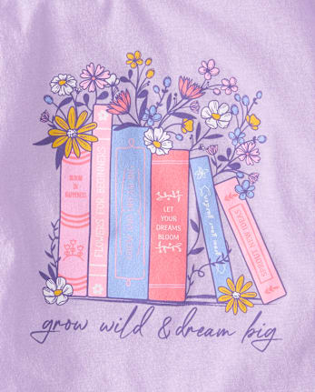Girls Books Graphic Tee