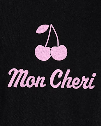 Girls Mon Cheri Graphic Tee