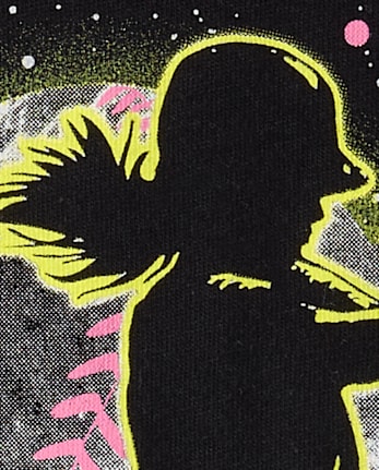 Girls Softball Relaxed Graphic Ringer Tee