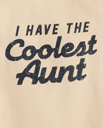Baby And Toddler Boys Coolest Aunt Graphic Tee