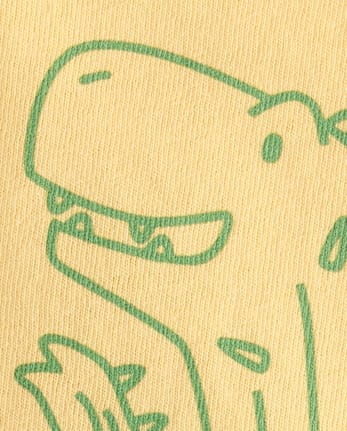 Baby And Toddler Boys Dino Cactus Graphic Tee