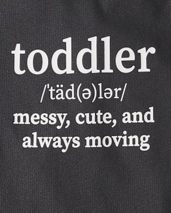 Baby And Toddler Boys Boy Definition Graphic Tee