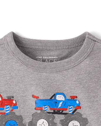 Baby And Toddler Boys Truck Graphic Tee