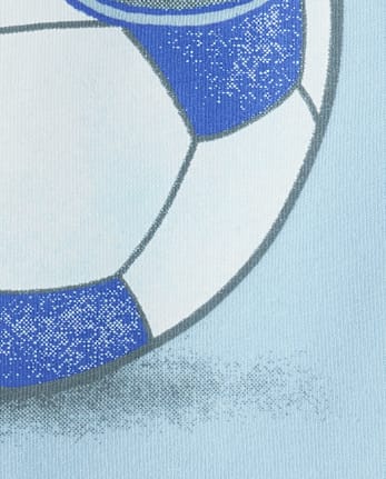 Baby And Toddler Boys Soccer Ball Sunglasses Graphic Tee