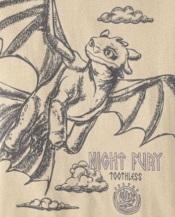 Boys Toothless™ Night Fury Graphic Tee