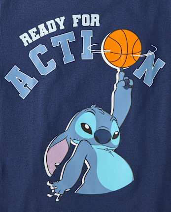Boys Stitchâ¢ Basketball Graphic Tee