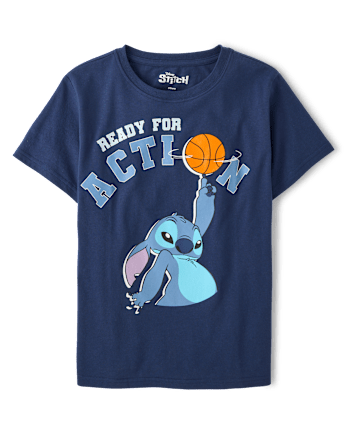 Boys Stitchâ¢ Basketball Graphic Tee