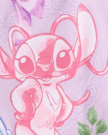 Girls Stitch™ Angel Bow Graphic Tee