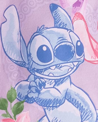 Girls Stitch™ Angel Bow Graphic Tee