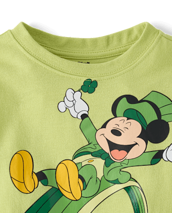 Baby And Toddler Boys Mickey Mouse™ St. Patrick's Day Graphic Tee
