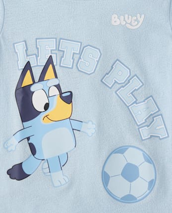 T-shirt graphique de football Bluey™ pour bébés et petits garçons