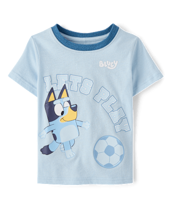 T-shirt graphique de football Bluey™ pour bébés et petits garçons