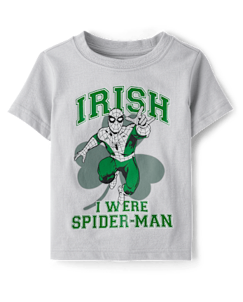 Baby And Toddler Boys Spider-Man™ St. Patrick's Day Graphic Tee