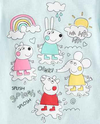 Baby And Toddler Girls Peppa Pigâ¢ Graphic Tee