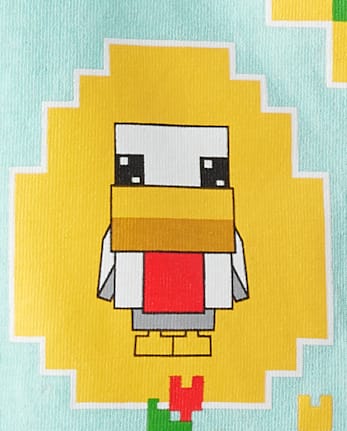 Boys Minecraft Easter Graphic Tee