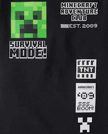 Boys MinecraftSurvival Mode Graphic Tee