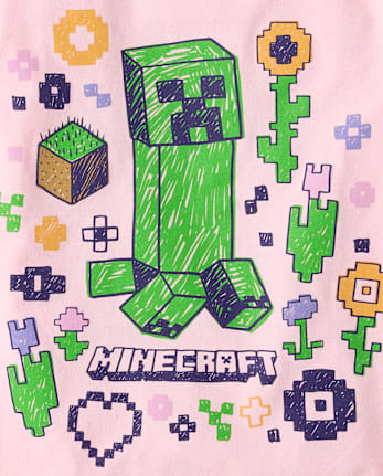 T-shirt graphique Minecraft™ pour filles