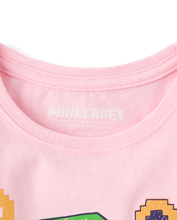 Girls Minecraftâ¢ Icon Graphic Tee