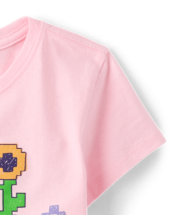Girls Minecraftâ¢ Icon Graphic Tee