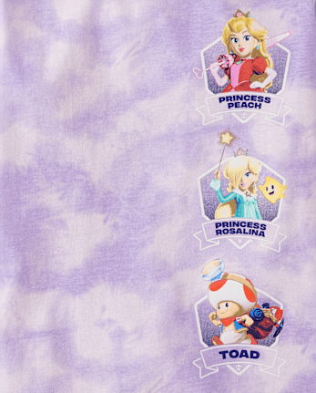 Girls Tie Dye Super Mario™ Graphic Tee