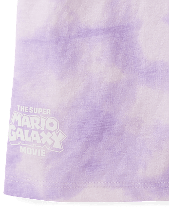Girls Tie Dye Super Mario™ Graphic Tee