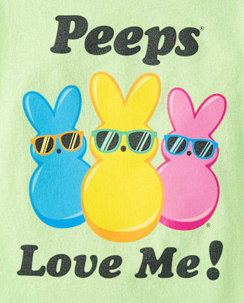 T-shirt graphique Peeps® Love Me pour bébés et petits garçons