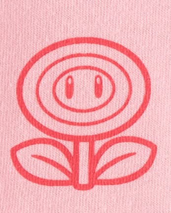 Baby And Baby And Toddler Girls Super Mario™ Princess Peach Graphic Tee