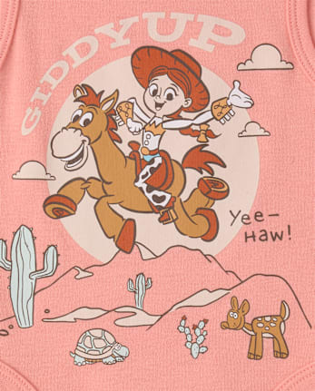 Baby Girls Toy Story 3-Piece Playwear Set