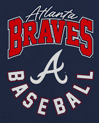 Toddler Boys MLB Atlanta Braves Graphic Tee