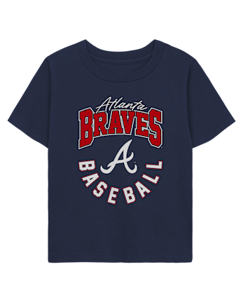 Toddler Boys MLB Atlanta Braves Graphic Tee