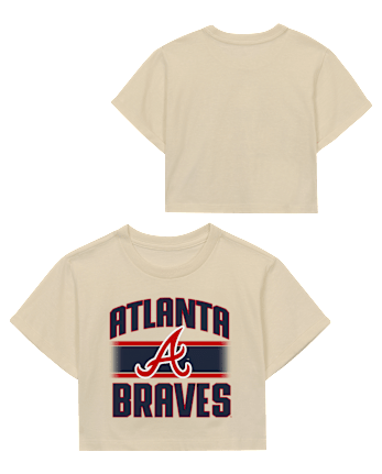 Girls MLB Atlanta Braves Graphic Tee