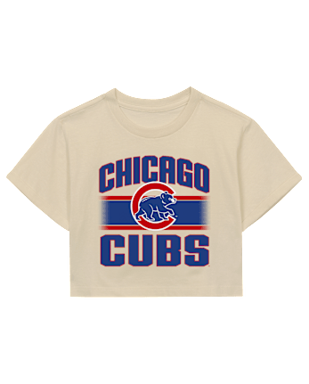 Girls MLB Chicago Cubs Graphic Tee