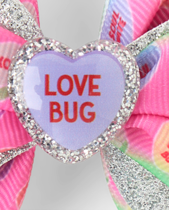 Girls SweetheartsÂ® Bow Hair Clip 2-Pack
