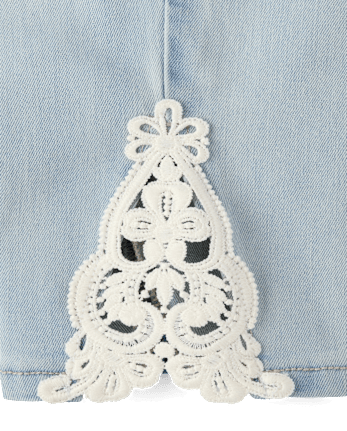 Jean Capri en crochet pour filles