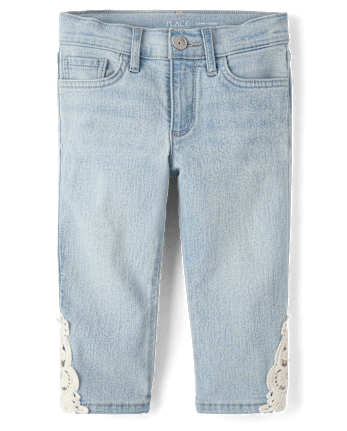 Jean Capri en crochet pour filles