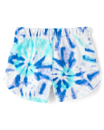 Lot de 4 shorts tie-dye dauphin pour filles