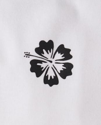 Girls Colorblock Ribbed Graphic Tank Top