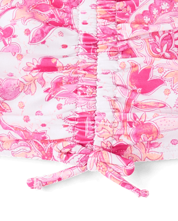 Maillot de bain bikini à motifs cachemire pour filles