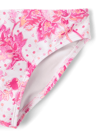 Girls Paisley Bikini Swimsuit