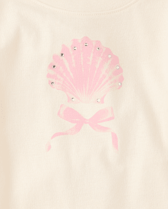 Girls Rhinestone Crochet Peplum Top