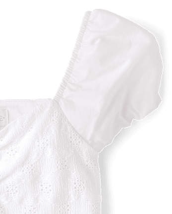 Womens Mommy And Me Eyelet Bubble Dress