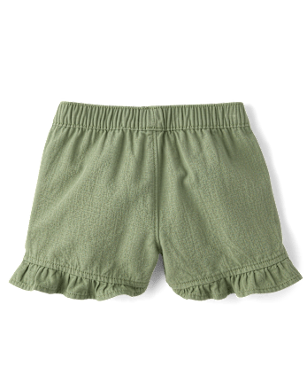 Girls Ruffle Shortie Pull On Shorts