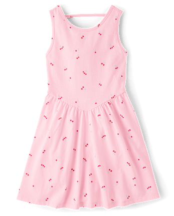 Robe à dos nu et taille en V pour filles