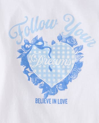 Girls Follow Your Heart Graphic Tee