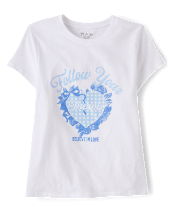 Girls Follow Your Heart Graphic Tee