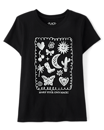Girls Make Your Own Magic Graphic Tee