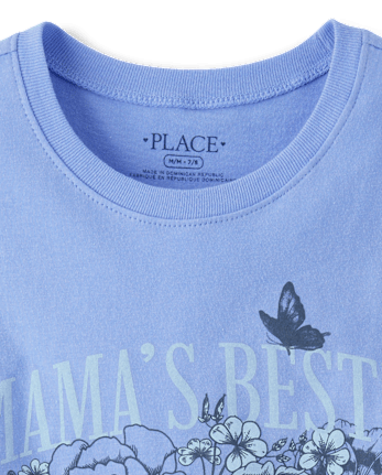 T-shirt graphique « Meilleure amie de maman » pour filles