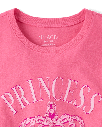 Girls Princess Graphic Tee